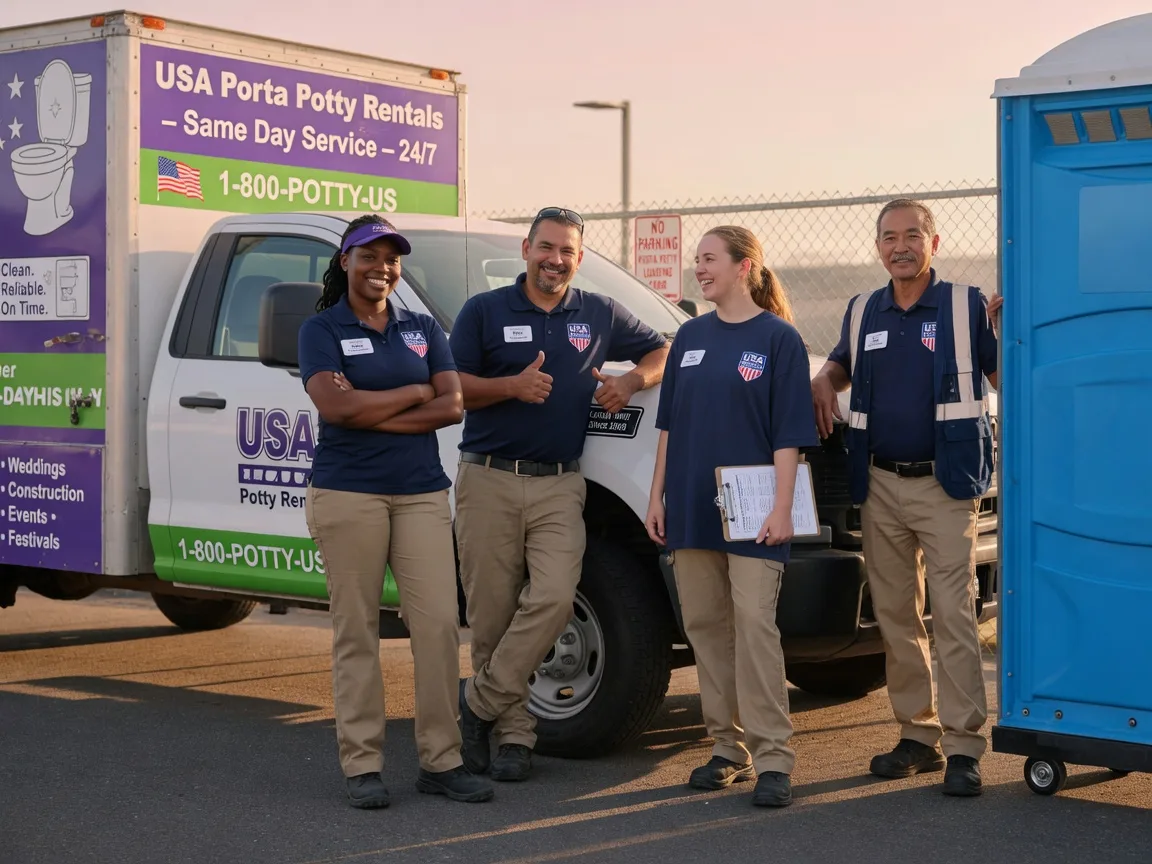 Porta Potty Rental company in Valley Lee, MD